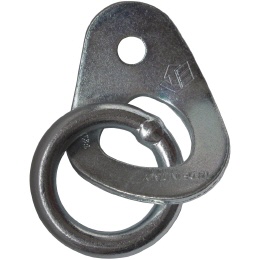 Vertical Lasche Infinity mit Ring Stahl