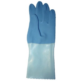 Blue Latex Handschuh