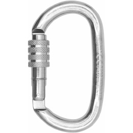Kong Ovalone Edelstahl Schraubkarabiner